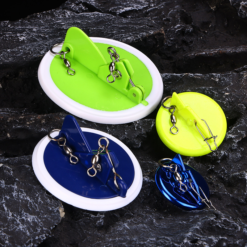 Fishing Equipment And Tools - 海釣り用ABSプラスチックリギングパラベーン、トローリングダイビングボード、プレーナーボード、人工重量、ボートフィッシングツール、22g、37g、58g、155g