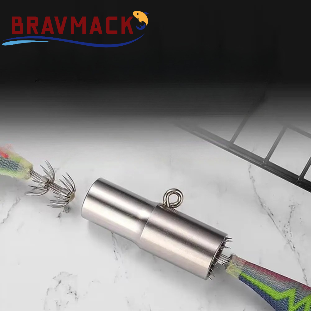 Fishing Equipment And Tools - BRAVMACK イカ釣り針修正針 オクトパスフック回復針 ステンレス鋼製釣り道具 鯉釣りタックル修理ツール