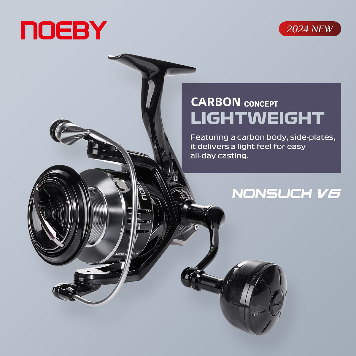 Fishing Equipment Daiwa - Noeby カーボンスピニング釣りリール 2500 3000 4000 シリーズ最大ドラッグ