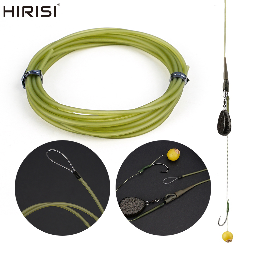Fishing Equipment Basics - ヒリシ AE077 鯉釣り用リグチューブ フックラインスリーブ ソフトリグチューブプロテクター フェイクフィッシングライン
