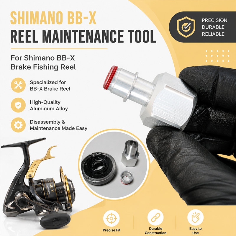 Fishing Equipment And Tools - 統合アルミニウム合金修理分解ツールシマノ BB-X ハンドブレーキ釣りスピニングリール日常ケア用