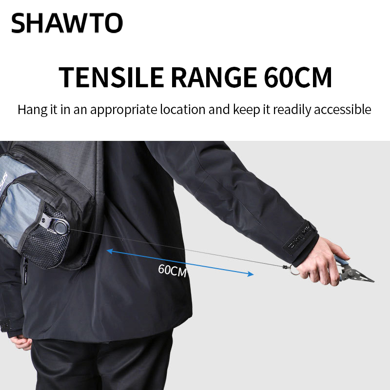 Shawto-伸縮性のあるフライフィッシングキーホルダー,キ - Fishing Equipment And Tools のレビューと価格
