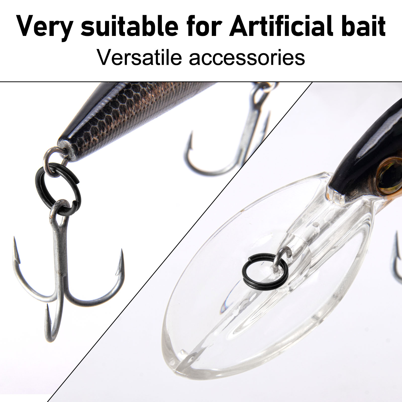 釣り用ルアースプリットリング 3.5mm-22mm 釣り針交 - Fishing Equipment Basics のレビューと価格