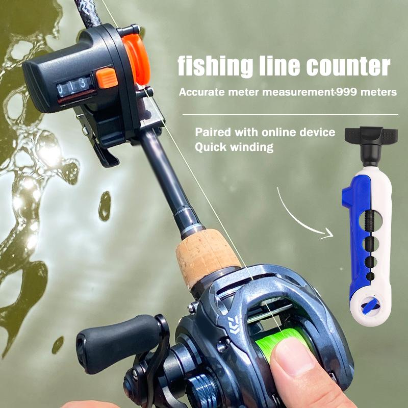 測定カウンター 0-999M 釣り道具 釣り用具カウンター  - Fishing Equipment And Tools のレビューと価格