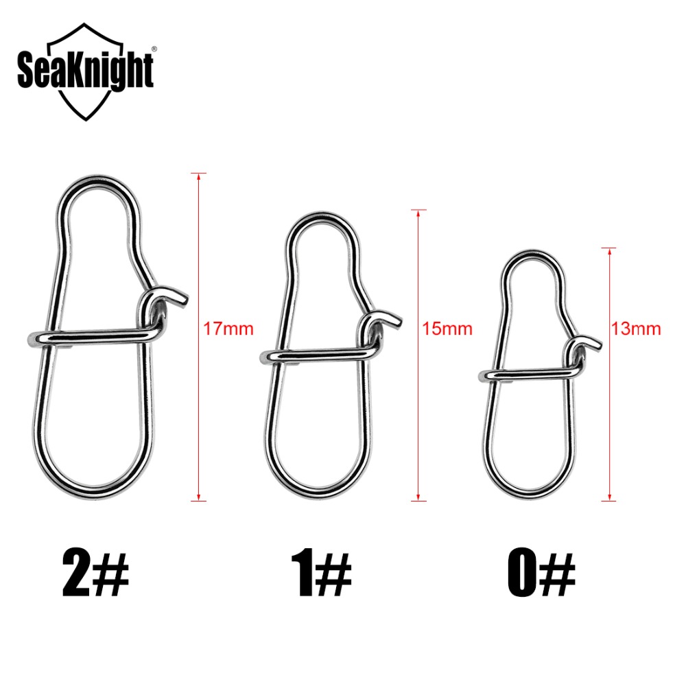 SeaKnight 50 ピース/ロット釣り用コネクタスイベ - Fishing Equipment Basics のレビューと価格