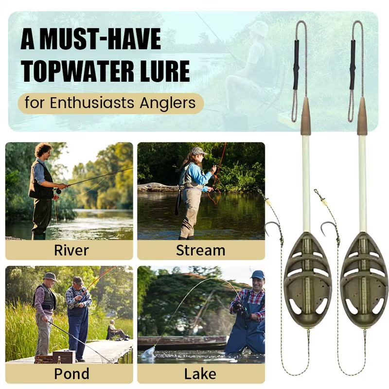 鯉釣り用フィーダーラインセット（30/40/50/60グラム - Fishing Equipment Basics のレビューと価格