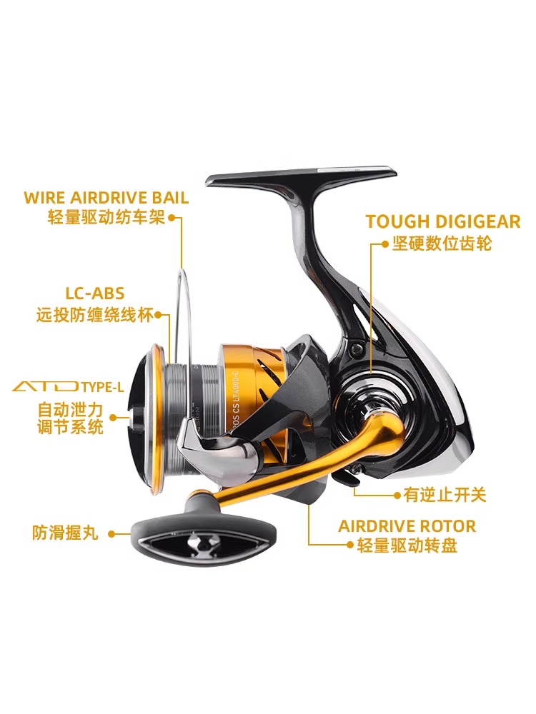 DAIWA-REVROS cs ltスピニングフィッシングリ - Fishing Equipment Daiwa のレビューと価格