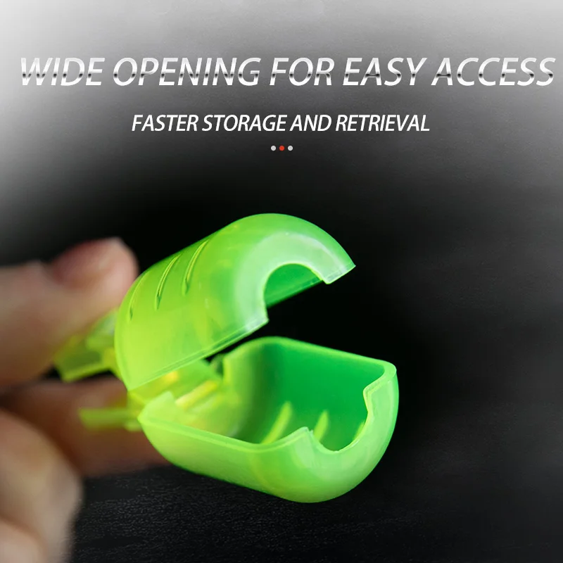 10 ピース/ロットイカジグフックカバー木製エビフックボンネ - Fishing Equipment Basics のレビューと価格
