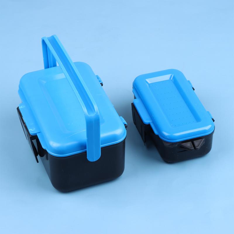 ポータブル釣り用ルアーボックスケース、活餌、フック、ミミズ用 - Fishing Equipment Box のレビューと価格