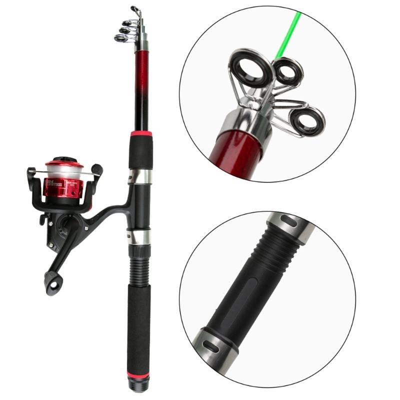 初心者釣りセット釣具リール伸縮ロッドフロート餌フックコネクタ - Landing Net Telescopic のレビューと価格