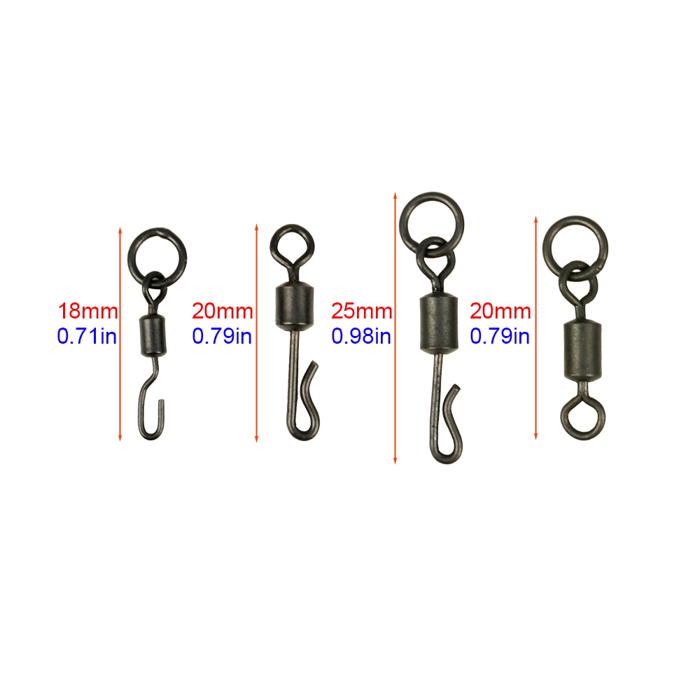 ヒリシ 70個入り 鯉釣り用ベイトスクリューフックストッパー - Fishing Equipment Basics のレビューと価格