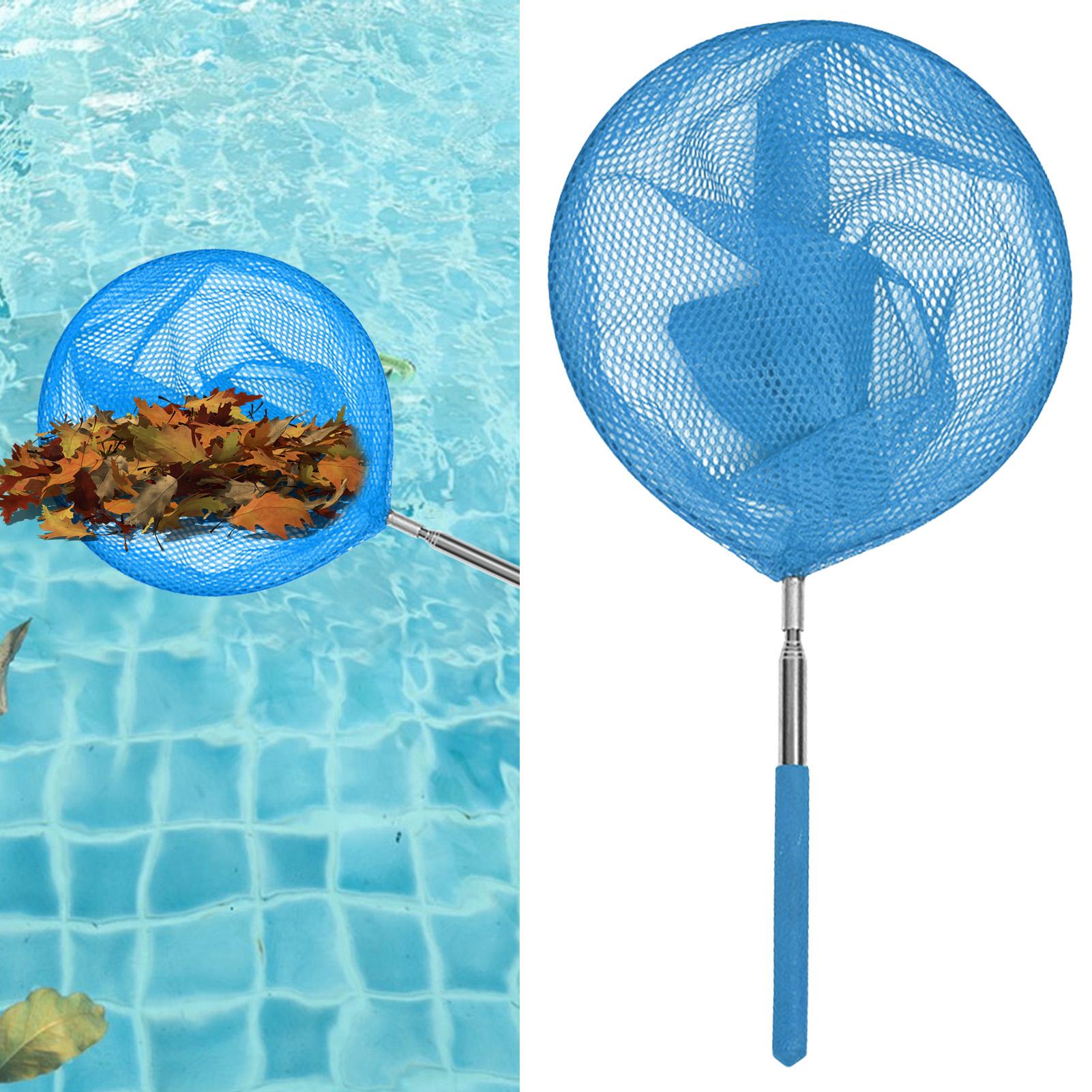 プールスキマーネット伸縮ポール付きステンレス鋼釣りネット子供 - Landing Net Telescopic のレビューと価格