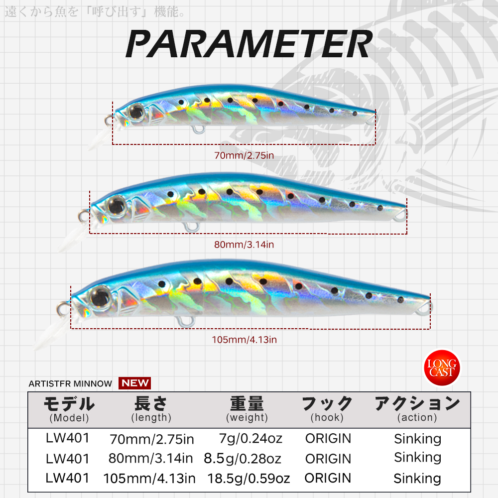 ハントハウストラウト釣りルアーシンキングジャークベイト 70 - Fishing Equipment Daiwa のレビューと価格