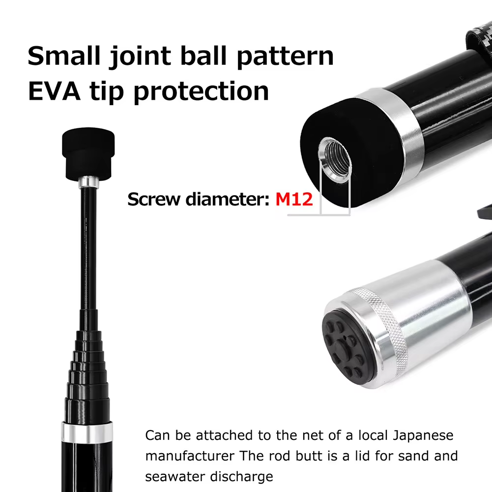Sanlike-伸縮式カーボンファイバーフィッシングネット、 - Landing Net Telescopic のレビューと価格