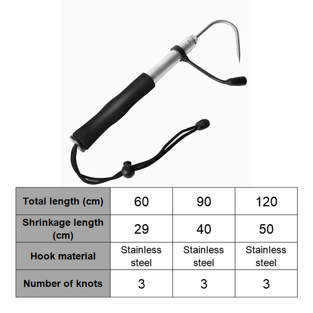 L # /M # /S #   伸縮式ギャフ アイスフィッシ - Landing Net Telescopic のレビューと価格