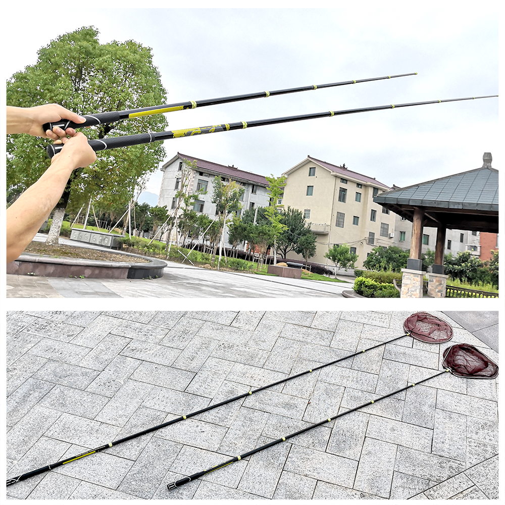 JOSBY 軽量伸縮式カーボンファイバー釣りランディングネッ - Landing Net Telescopic のレビューと価格